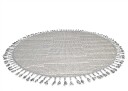 Runde tepper   Indoor/Outdoor Paz grå Størrelse: Ø 200 cm