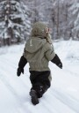 Isbjörn of Sweden Kids' Penguin Snowsuit 86, Moss
