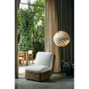 GUBI Turbo Taklampe Blank Alabaster Hvit Liten