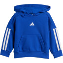 adidas 3 Stripes FL Hood Joggingpak Barn Blå 68