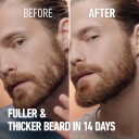 King C. Gillette Serum til Skjeggtykkelse 50 ml – Næringsrikt og Beroligende Ansiktsserum