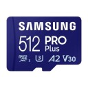 Samsung PRO Plus MB-MD512SB - flash memory card - 512 GB - microSDXC UHS-I