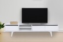 Fresenborg TV-benk 180 cm - Hvit