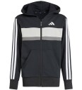 Adidas Performance Treningssett   J 3S Tib FL TS   Black/White/G   Adidas Performance   8 år 128   Treningssett Hvit Svart