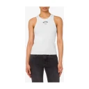 Moschino Dame Topper Hvit M,