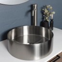 Bathco Detroit Rund Børstet Stål KO-8339