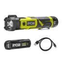 Ryobi RLP4-120G LED Lykt 4V 500lm inkl. batteri og lader