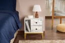 Sonali Nattbord 45 cm - Marmor/Gull