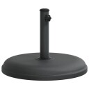  Parasollfot for Ø32/35/38 mm stenger 15 kg rund 368672