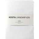 Kosta Linnewäfveri Satin Dra-på-laken 160x200 Hvit