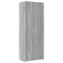  Highboard grå sonoma 70x42,5x185 cm konstruert tre 8721102655142