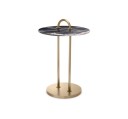 Zappa sidebord black marble