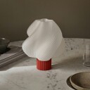 Soft serve lamp Portable Bordlampe Rhubarb