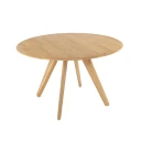 Tom Dixon Slab rundt bord 120 cm natur