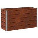 vidaXL Hevet Hagebed Rusten 100 x 40 x 55 cm papp