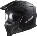 LS2 OF606 Drifter Solid Motocross Hjelm M Svart
