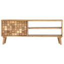 vidaXL TV-benk 100x35x40 cm heltre akasie