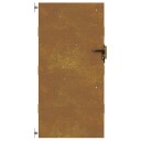vidaXL Hageport 85x200 cm cortenstål