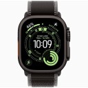 Apple Watch Ultra 3 GPS + Cellular 49mm Black Titanium Case with Black/Charcoal Trail Loop   S/M