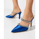 Manolo Blahnik Dame Sko Blå 38 EU,