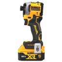 DeWALT 18V XR DCF850P2T-QW 1/4"” Skruvdragare med slag 2x5Ah