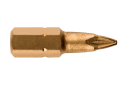 Metabo 628504000, 3 Stykker, Pozidriv, Pz 2, 25 Mm, 25,4 / 4 Mm (1 / 4"), Sekskantet