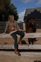 Re:Designed by Dixie Faust Urban bumbag i skinn Walnut
