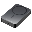 Sandberg Magnet 10000 mAh Trådløs Powerbank med 20W Hurtiglading - USB-C