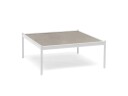 Hillerstorp Bolmsö sofabord Hvit med beige pute 80 x 80 cm Hvit