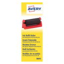 Avery Blekkpatroner til prispistol , Til PL1/8 og PL2/18, 58 x 161 mm - Blekktrommel Svart