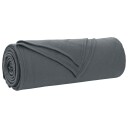 vidaXL Kastteppe Mørkegrå 350 x 270 cm Fleece