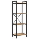  Bokhylle artisan eik 40 x 30 x 118 cm Konstruert tre