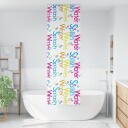 Dusjrullgardin 60x240 cm Stoff Bredde 56 cm