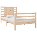 vidaXL Sengeramme heltre furu 90x190 cm 3FT Single