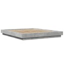  Sengeramme betonggrå 150x200 cm konstruert tre 8721102618239