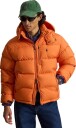Ralph Lauren Woven puffer jacket S orange herre