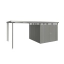 BIOHORT SIDETAK HIGHLINE H4 KVARTSGRÅ METALLIC