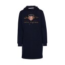 Gant Archive Shield Hoodie Dress Bla XS