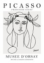 Francoise Gilot Picasso Plakat Plakat / 50x70cm