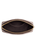 DARK Velvet Make Up Pouch Small Chocolate Brown