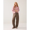 Summum Woman Dame Bukser Beige M,