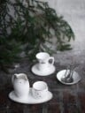 Wik & Walsøe Julemorgen kopp og fat 20 cl hvit