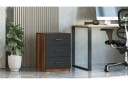 Barrock Nattbord 45 cm - Teak/Antrasitt