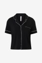Hunkemöller Pj Ss Jersey Essential   Black   XL