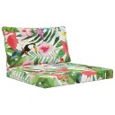 vidaXL Ute sofa pute 2 pcs fargerik Polyester