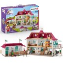 Schleich Horse Club Stor Hestegård Med Gårdshus Og Stall