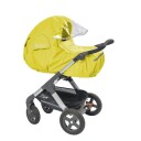 Regntrekk Med Skjerm Tinkafu Magic Print Yellow