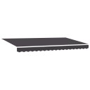  Innvendbar Markise Antrasitt 350 x 200 cm