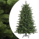 vidaXL Kunstig sammensatt juletre 150 cm PVC og metall Grønn
