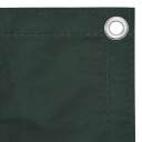 vidaXL Balkongskjerm mørkegrønn 75x300 cm oxfordstoff